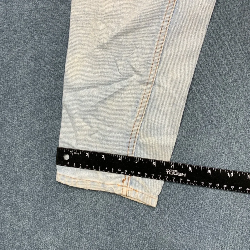 Vintage Levi's 501 Jeans Mens 29x36 Blue Denim Mid Rise Light Wash Streetwear